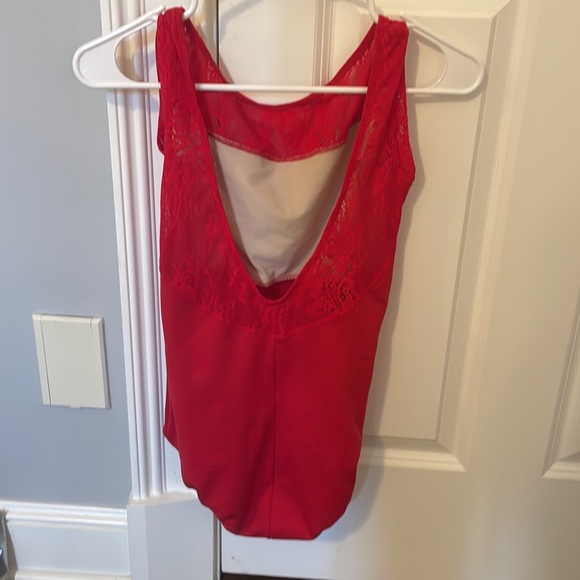 red ainsliewear leotard - Picture 2 of 2